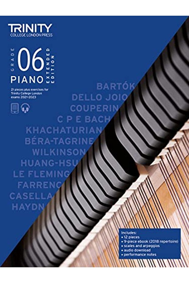 Trinity College London Piano Exam Pieces Plus Exercises 20212023 Grade 6 Extended Edition 21 Pi