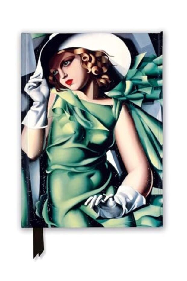 Tamara De Lempicka Young Lady With Gloves 1930 Foiled Journal