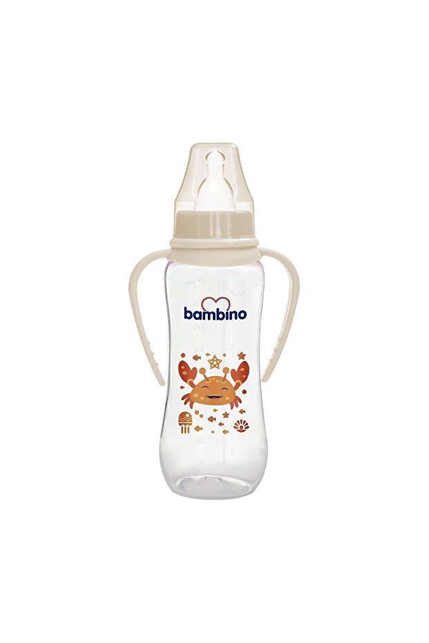250 ml PP Feeding Bottle with Handle