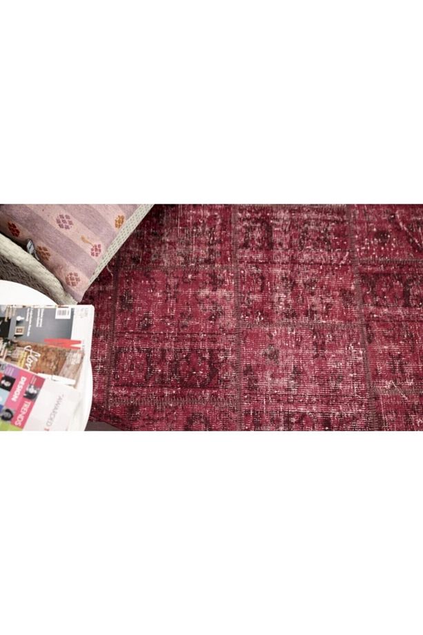 Patchwork El Dokuma Antik Anadolu Halısı Volcana - 3