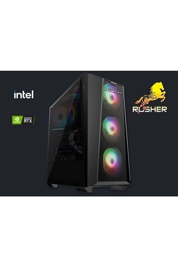 Quantum Gamıng Chaser Evk1650 Amd Ryzen5 4500 16gb Ddr 4 512gb Ssd Gtx1650 Freedos - 2