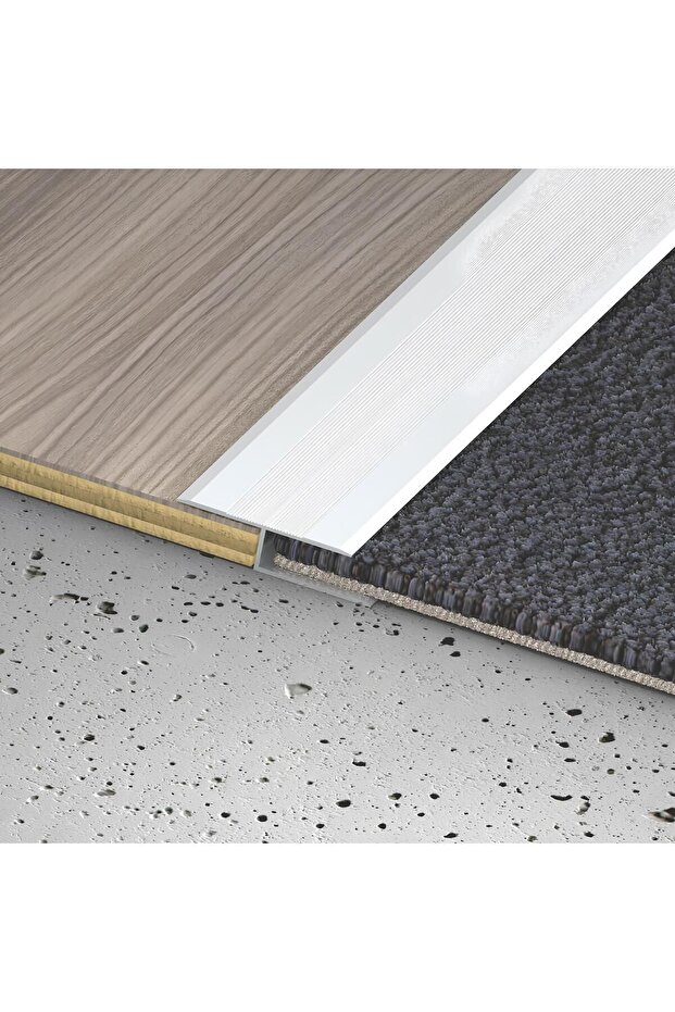 Aluminum Z Parquet Transition Profile Lath 90 cm