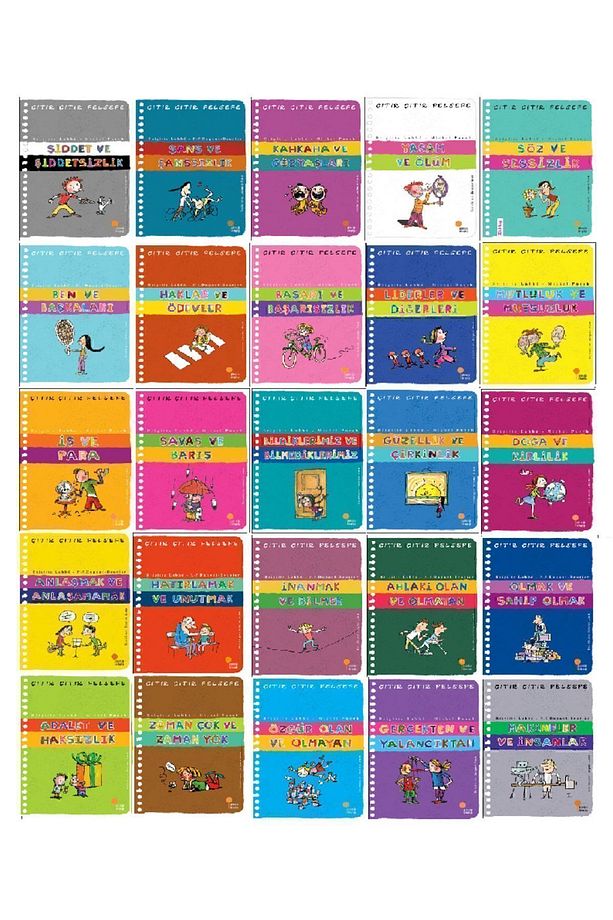Çıtır Çıtır Felsefe 25 Kitap Set - 1