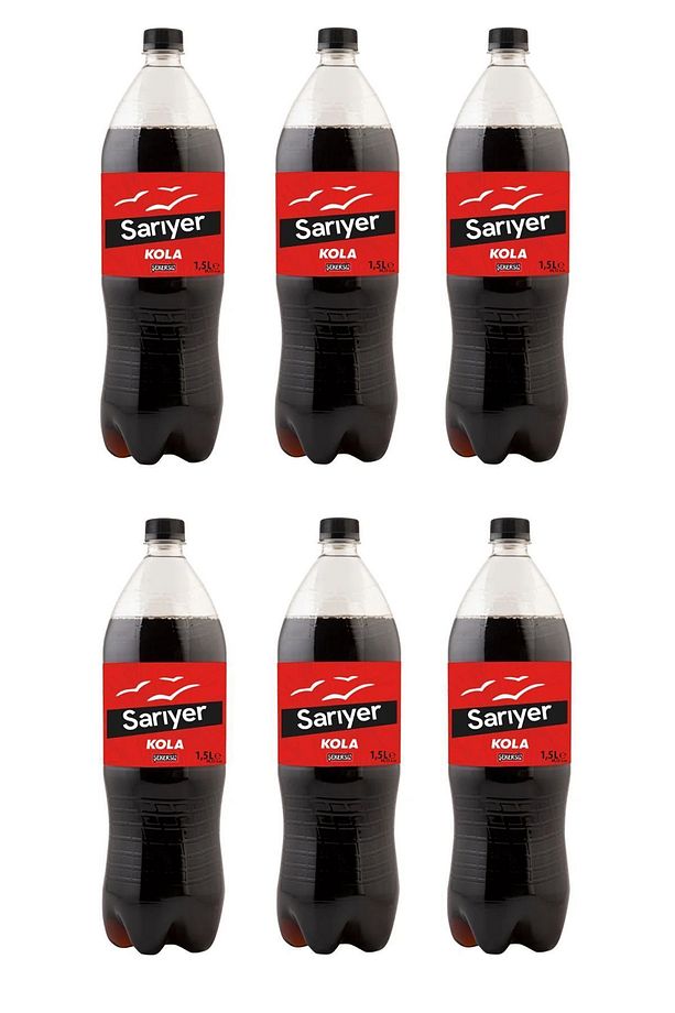 Sarıyer Kola Şekersiz 1,5 Lt X 6 Adet - 1