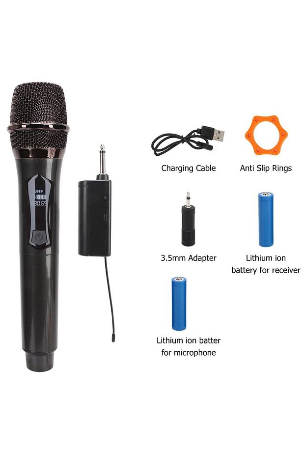 Profesyonel Kablosuz Wn03 Amfi Hoparlör Için Mikrofon Karaoke Mikrofonu Sahne Performansı Partiler - 2