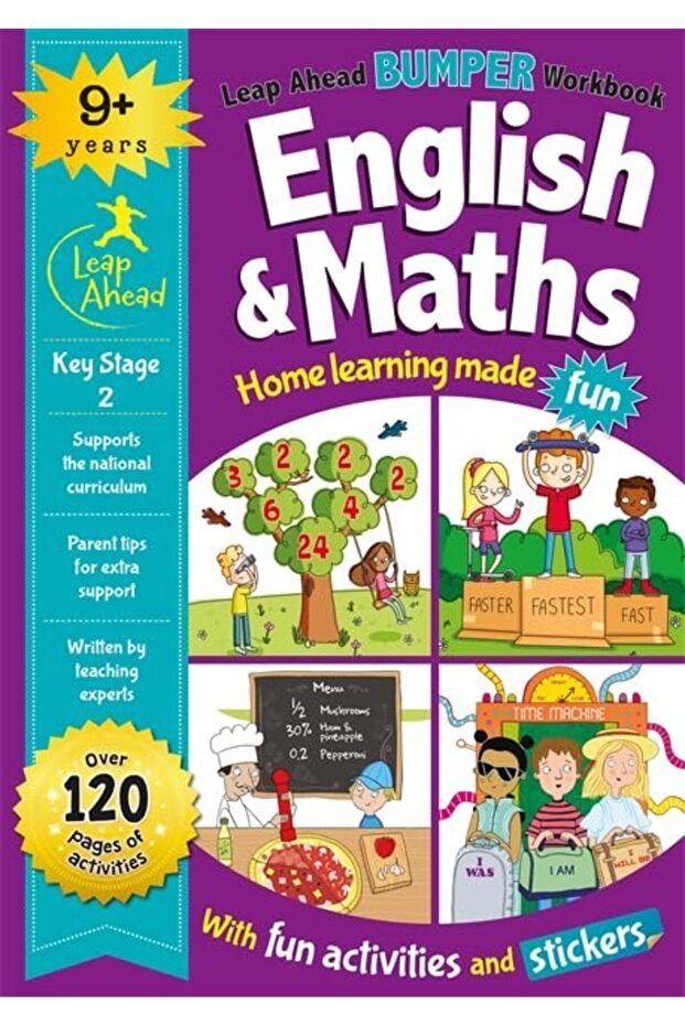 Leap Ahead Bumper Workbook 9 Years English & Maths