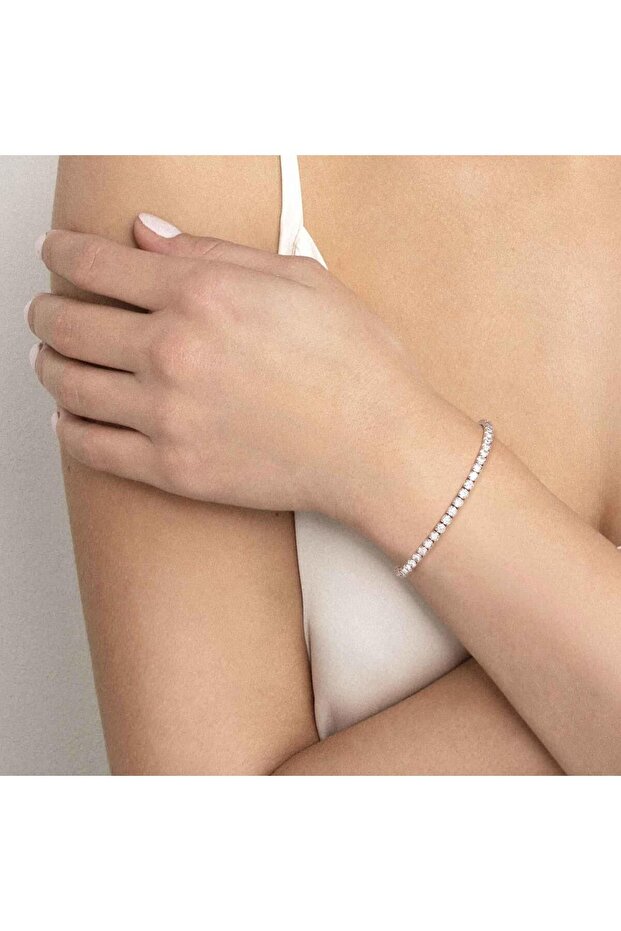 Chic&charm - Bileklik - Gümüş - 4