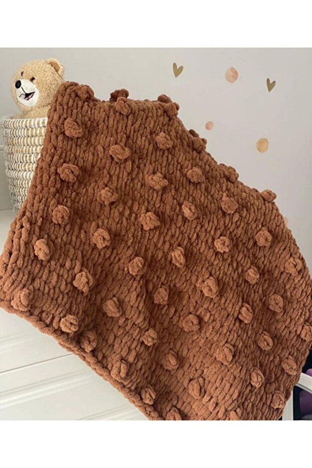 بطانية منقوشة برعم - 3