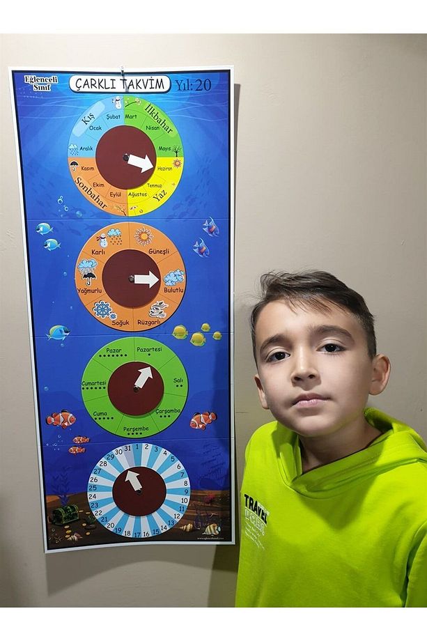 Mevsim Şeridi Ve Çarklı Takvim - 8