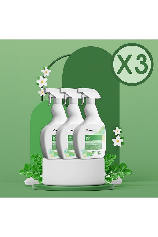 Homm Clean Leke Çıkarıcı 750 ml 3 Adet - 1