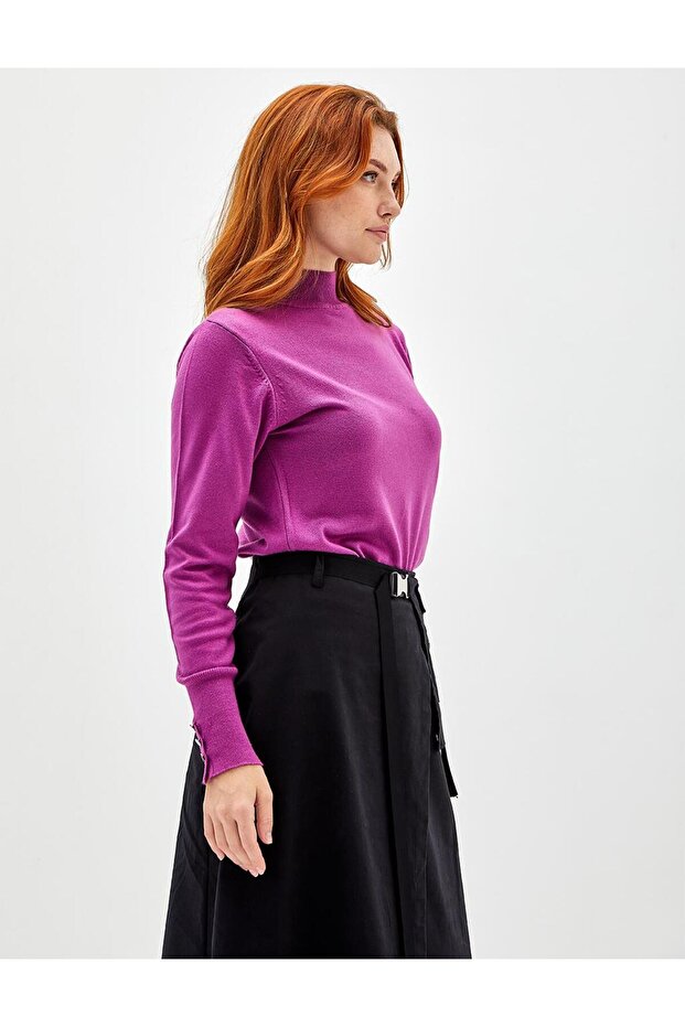 Basic Triko Bluz Sıklemen - 1