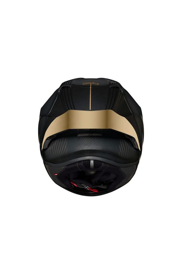 X.r3r Golden Edıtıon Karbon Mat Siyah-sarı Kask - 4