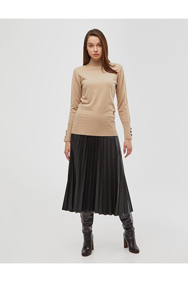 Basic Triko Bluz Taş - 3