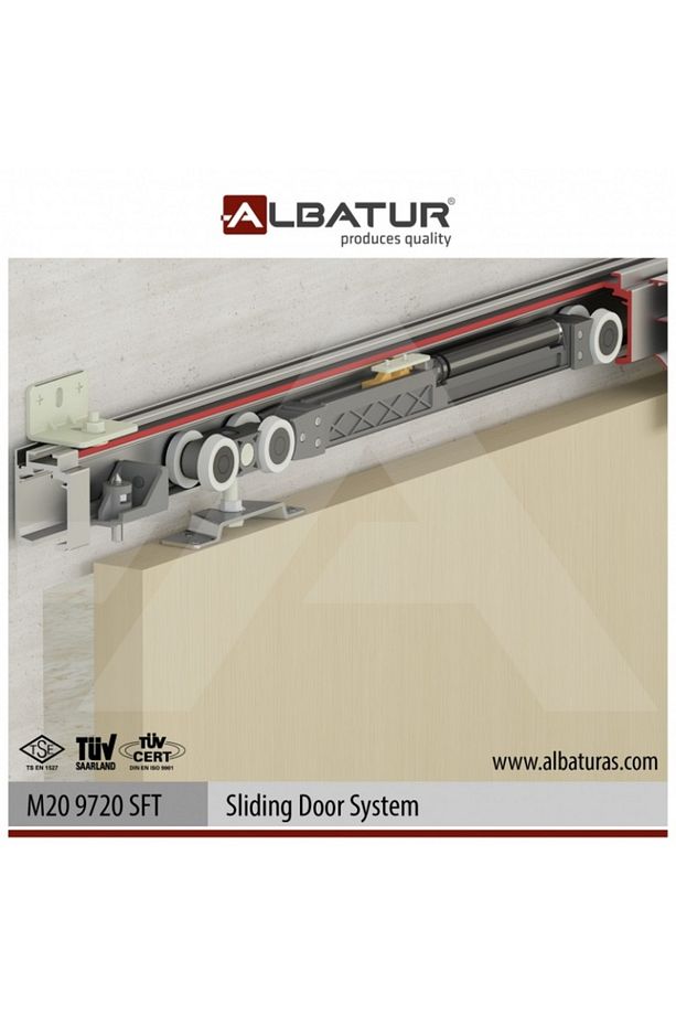 Sürme Kapı Sistemi M20 9720 Sft (120 KG -3 METRE RAY DAHİL) - 3