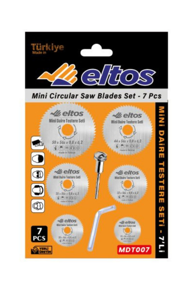 MİNİ DAİRE TESTERE SETİ - 7 PARÇA - 2