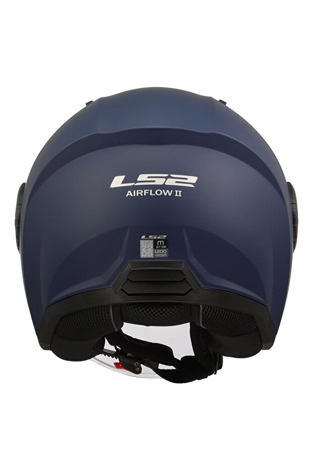 AIRFLOW 2 MAT NAVY MAVİ KASK - 4