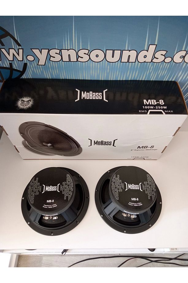 20cm Midrange - Mb8 250w 100rms Midrange 20cm - 3