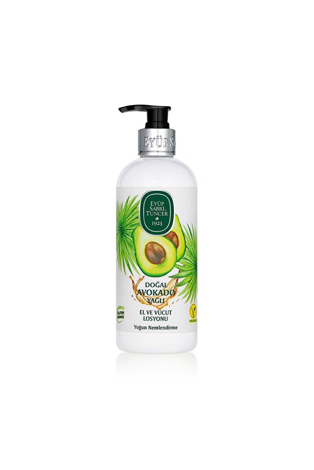 500 ml Natural Avocado Oil Hand and Body Lotion