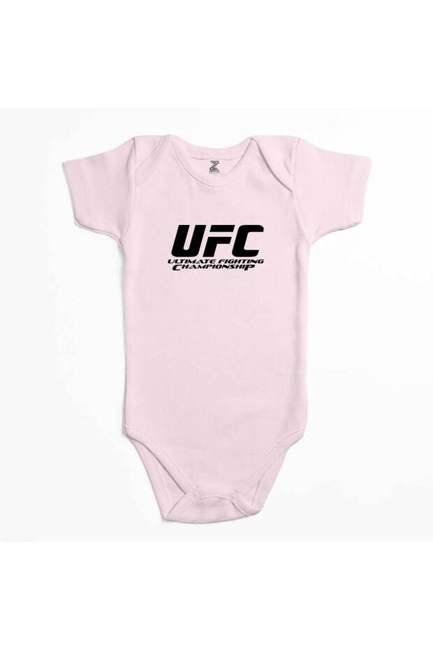 بدلة أطفال باللون الوردي تحمل شعار UFC Ultimate Championship