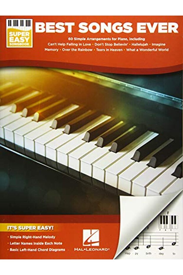 Best Songs Ever - Super Easy Piano