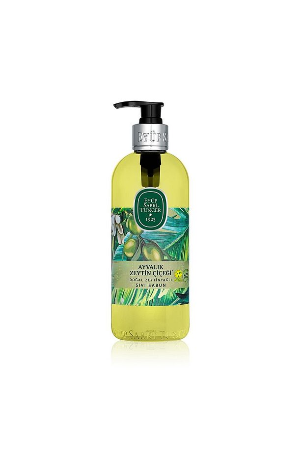 Ayvalık Zeytin Çiçeği Doğal Zeytinyağlı Sıvı Sabun 500 ml - 1