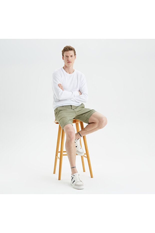 Erkek Yeşil Şort - 1