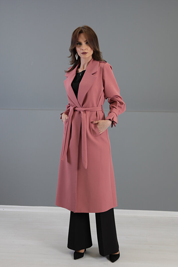 Apoletli Trenç-Gül Kurusu - 3