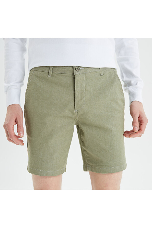 Erkek Yeşil Şort - 4