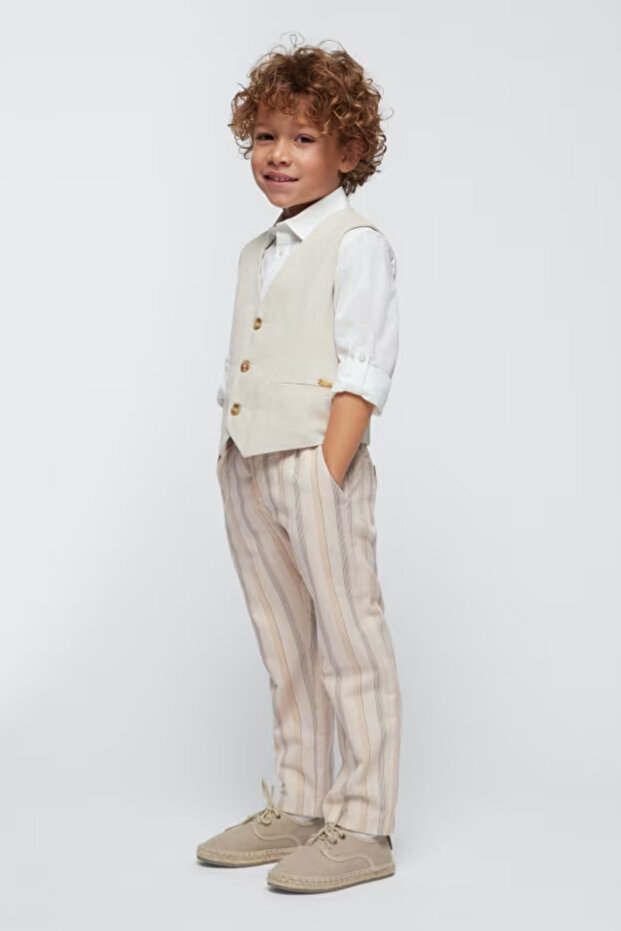 Boy's Gray Trousers 03541-065