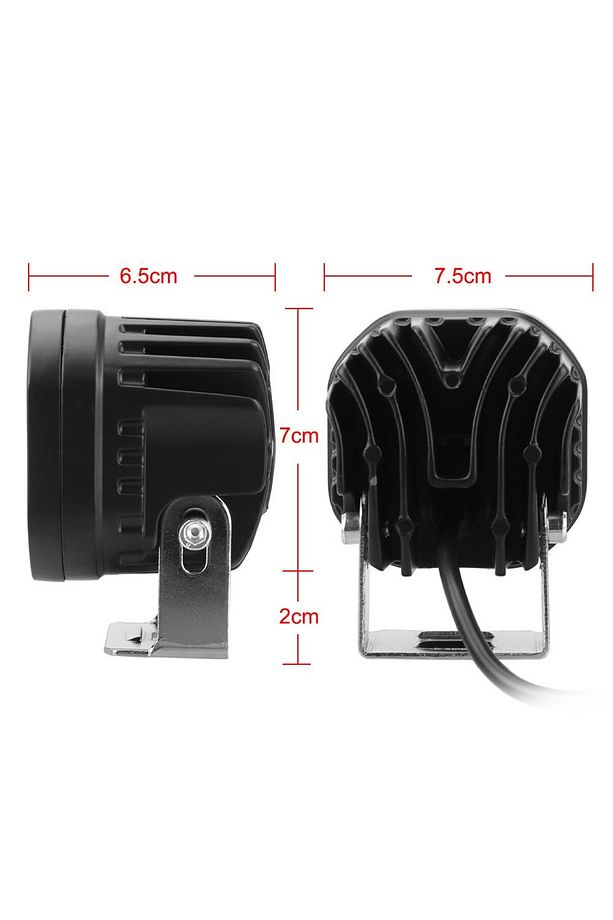 Sis Lambası Off-road 4 Led 12-32v 40w -set Sarı / Lass284-1 - 3