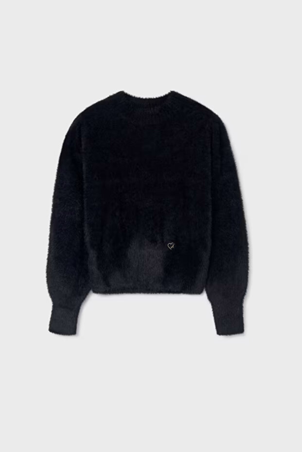 7302-64 SIYAH KAZAK - 1