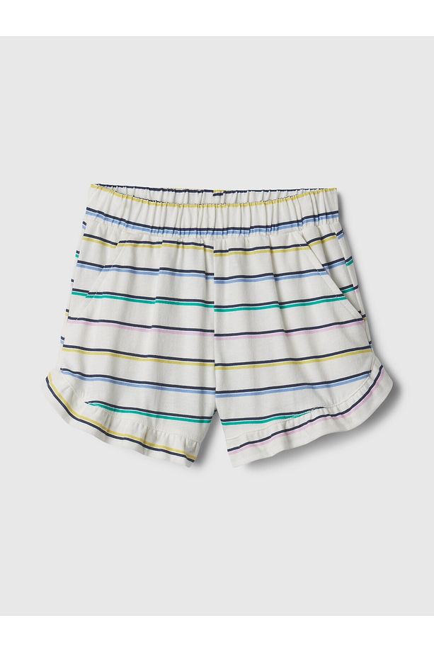 Kız Bebek Beyaz Mix And Match Pull-on Şort - 1