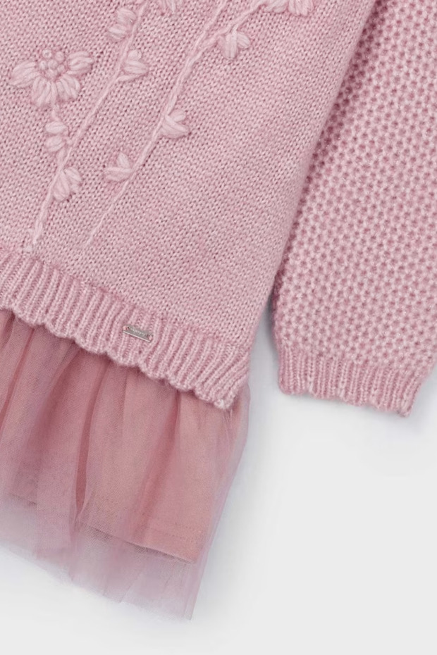 Elbise Örme 4918-39 PEMBE - 3