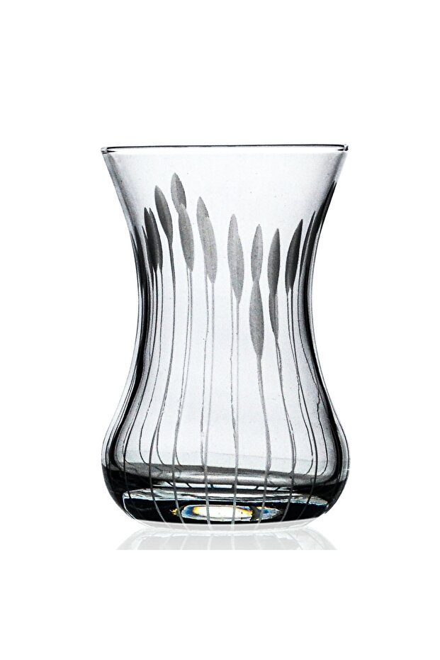 S03 6 Tea Glass 135cc Vega Patterned