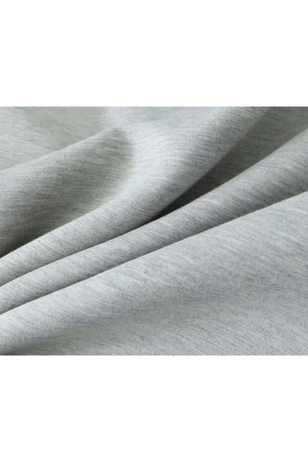 MODESSY Spider Baskılı Oversize Fermuarlı Gri Unisex Kapüşonlu Hırka - 4