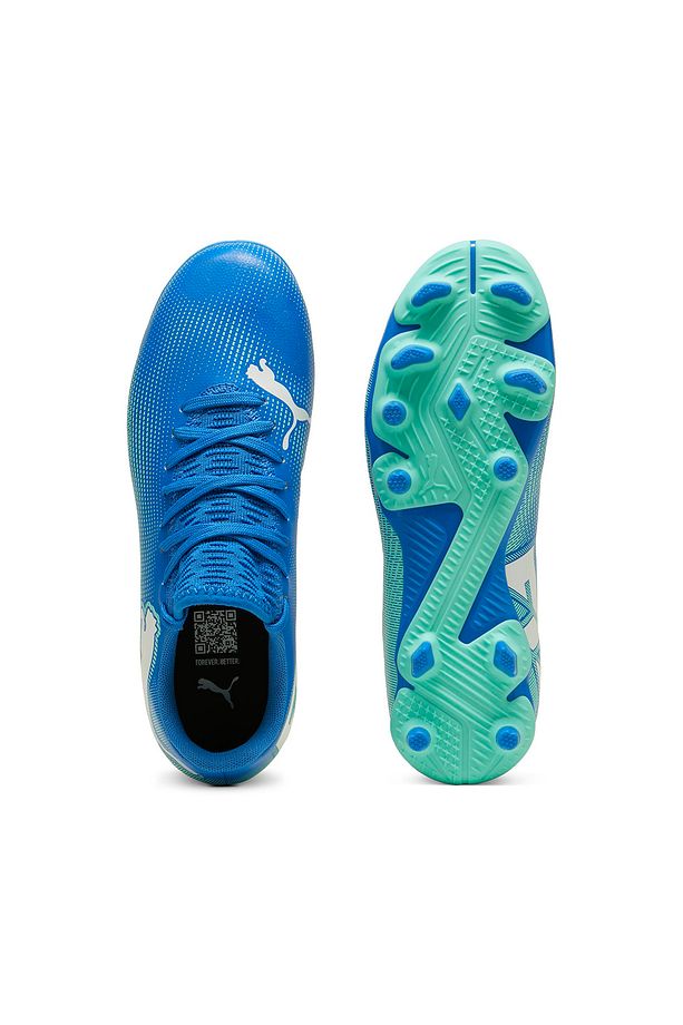 Future 7 Play Fg/Ag Jr Çocuk Mavi Futbol Krampon 10794901 - 3