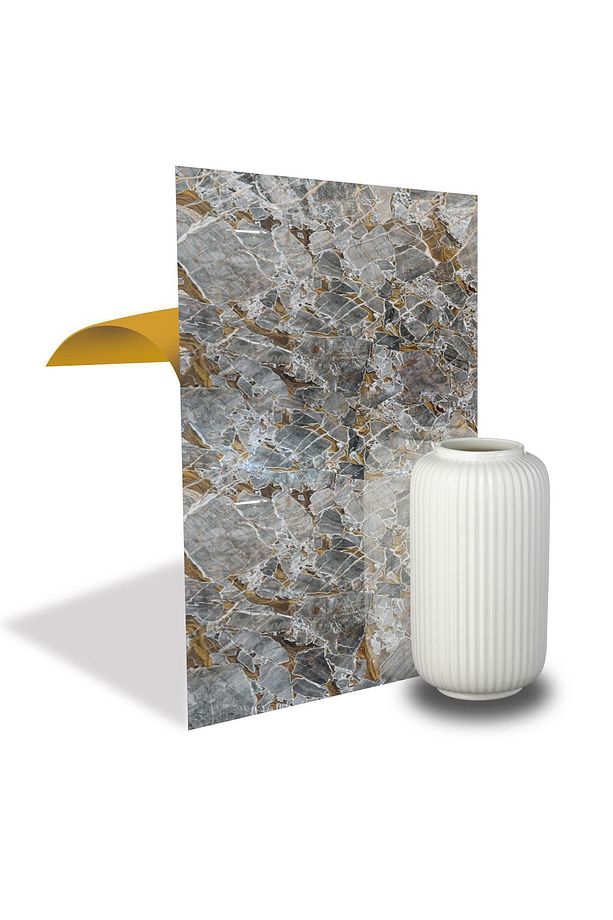 Kendinden Yapışkanlı Yeşim Mermer Desenli Pvc Panel 41x62 Cm (12 Adet) 3 M² - 7