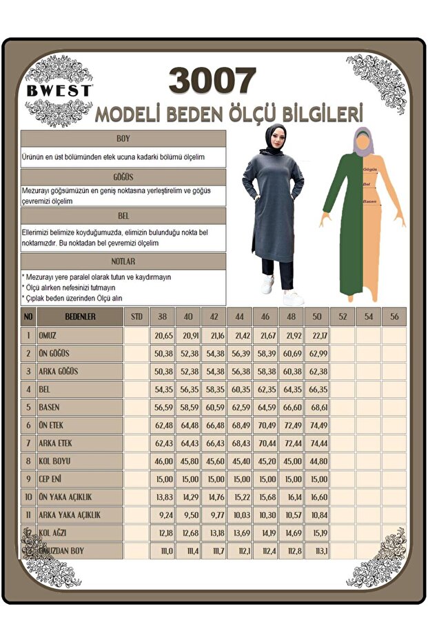 Atlas Kapşonlu Uzun Sade Basic Sweatshirt - 03007.003 - Siyah - 8