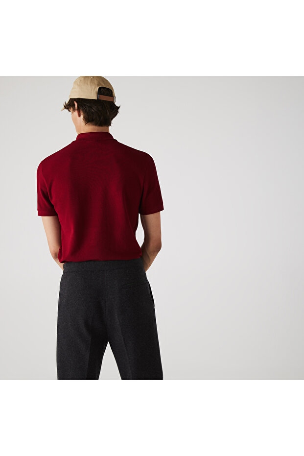 L.12.12 Erkek Slim Fit Kırmızı Polo - 3