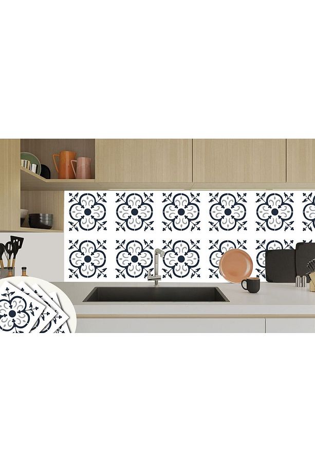 Kendinden Yapışkanlı Solo Fas Pvc Karo 30x30 Cm (4 ADET) 0,36 M2 - 5