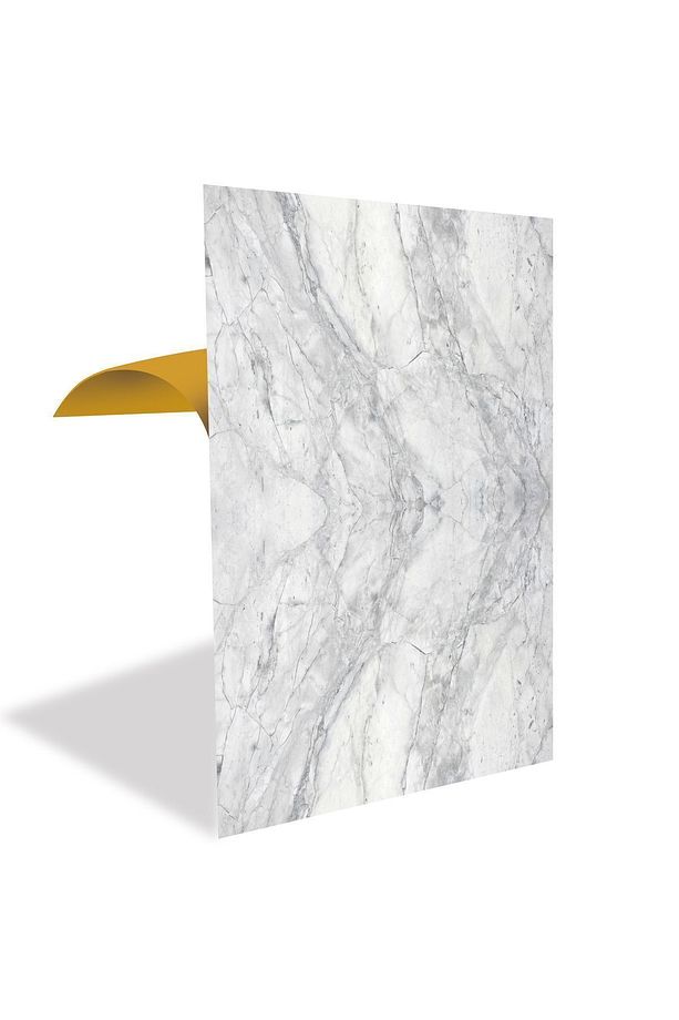 Kendinden Yapışkanlı Gri Ağ Mermer Desenli Pvc Panel 41x62 Cm (4 Adet) 1 M² - 1
