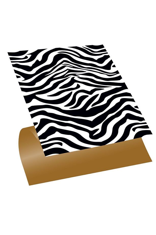 Kendinden Yapışkanlı Zebra Desenli Pvc Karo 30x30 Cm (4 ADET) 0,36 M2 - 1