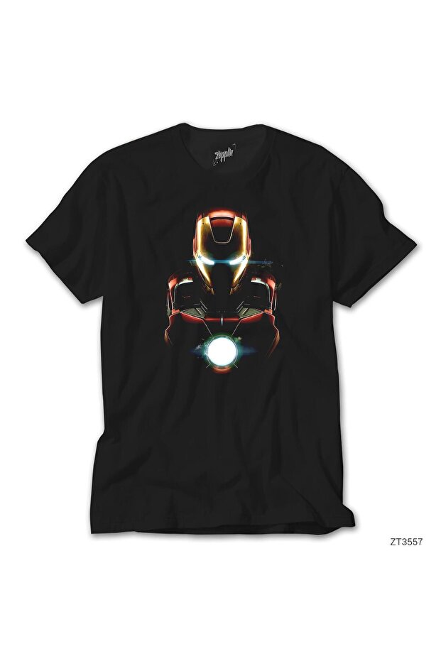 Iron Man Armor Black T-shirt