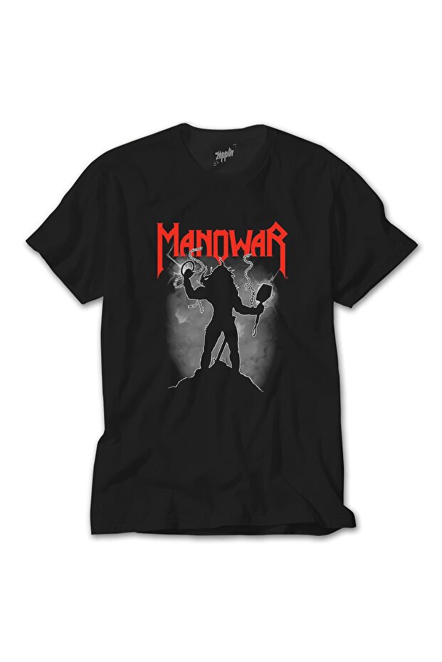 Manowar Hell On Earth Black T-shirt