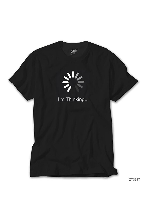 I'm Thinking Black T-Shirt