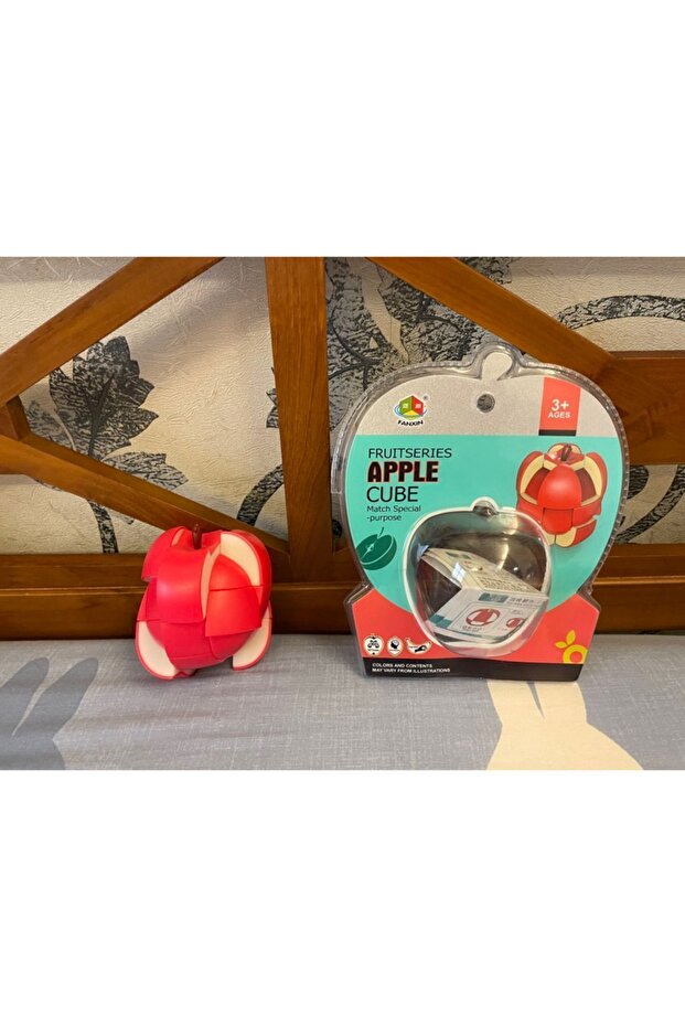 مكعب الذكاء من سلسلة الفاكهة - مكعب الذكاء - مكعب الصبر - المكعب السحري - التفاح - 8