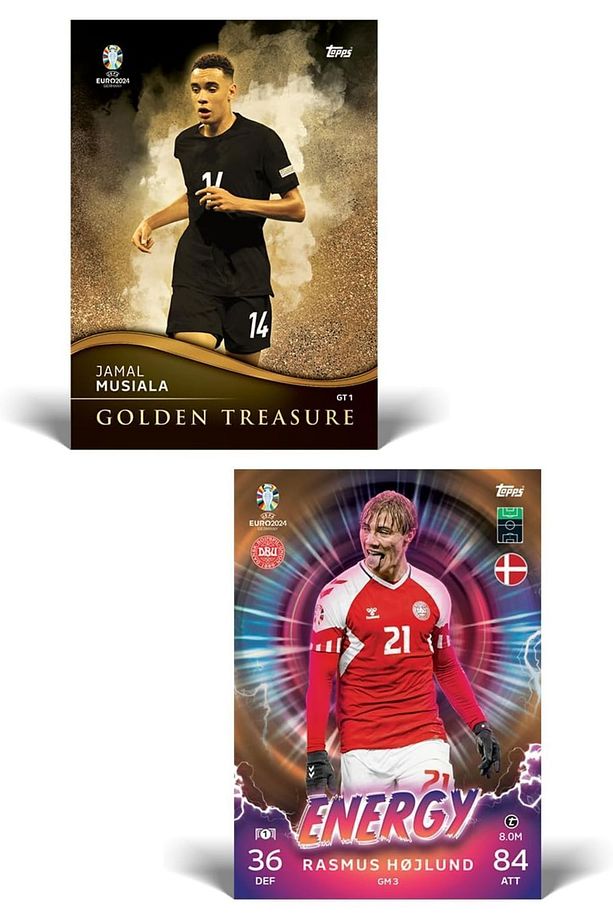 ALMANYA EURO 2024 Avrupa Şampiyonası Match Attax - 36 ADET Futbolcu Kart Paketi (288 Adet Kart) - 6