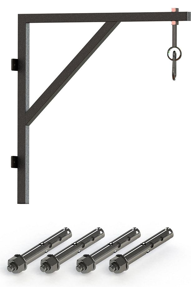 Kum Torbası Askısı Boks Torbası Askı Aparatı Duvar Askısı Boks Standı - 2