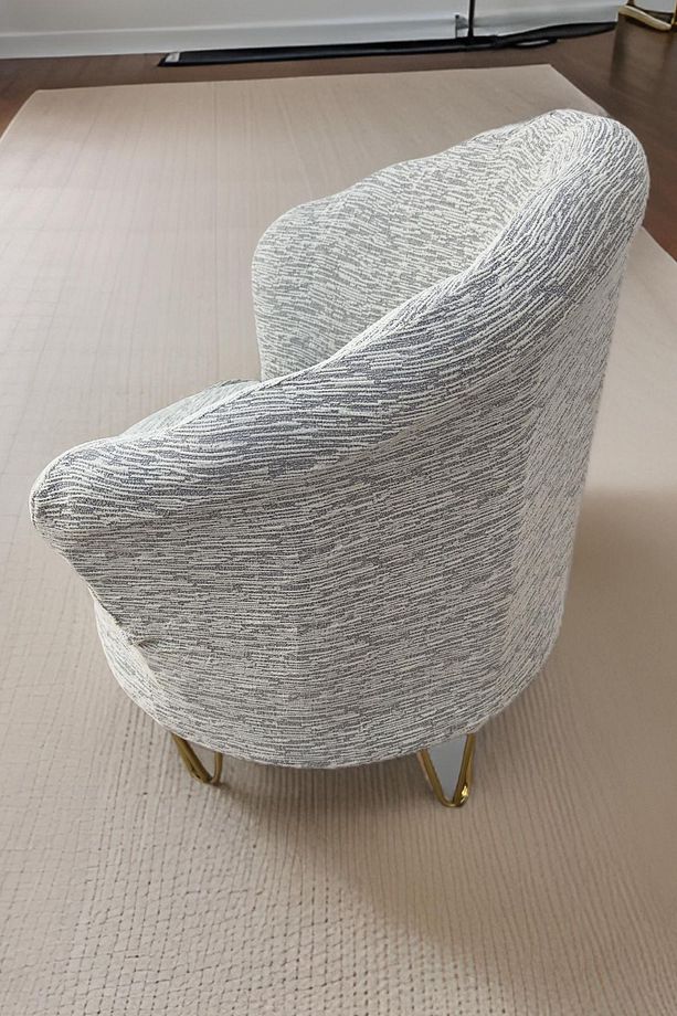 Koltuk Örtüsü Papatya Koltuk Kılıfı, Oval Koltuk Örtüsü, Berjer Koltuk Örtüsü - 3