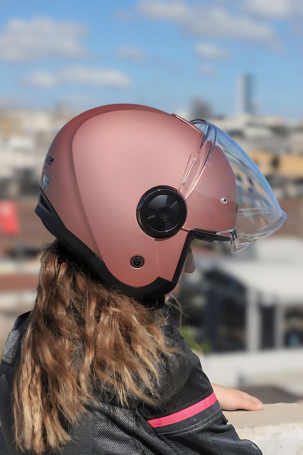 CLASSY MAT GOLD PEMBE KASK - 4